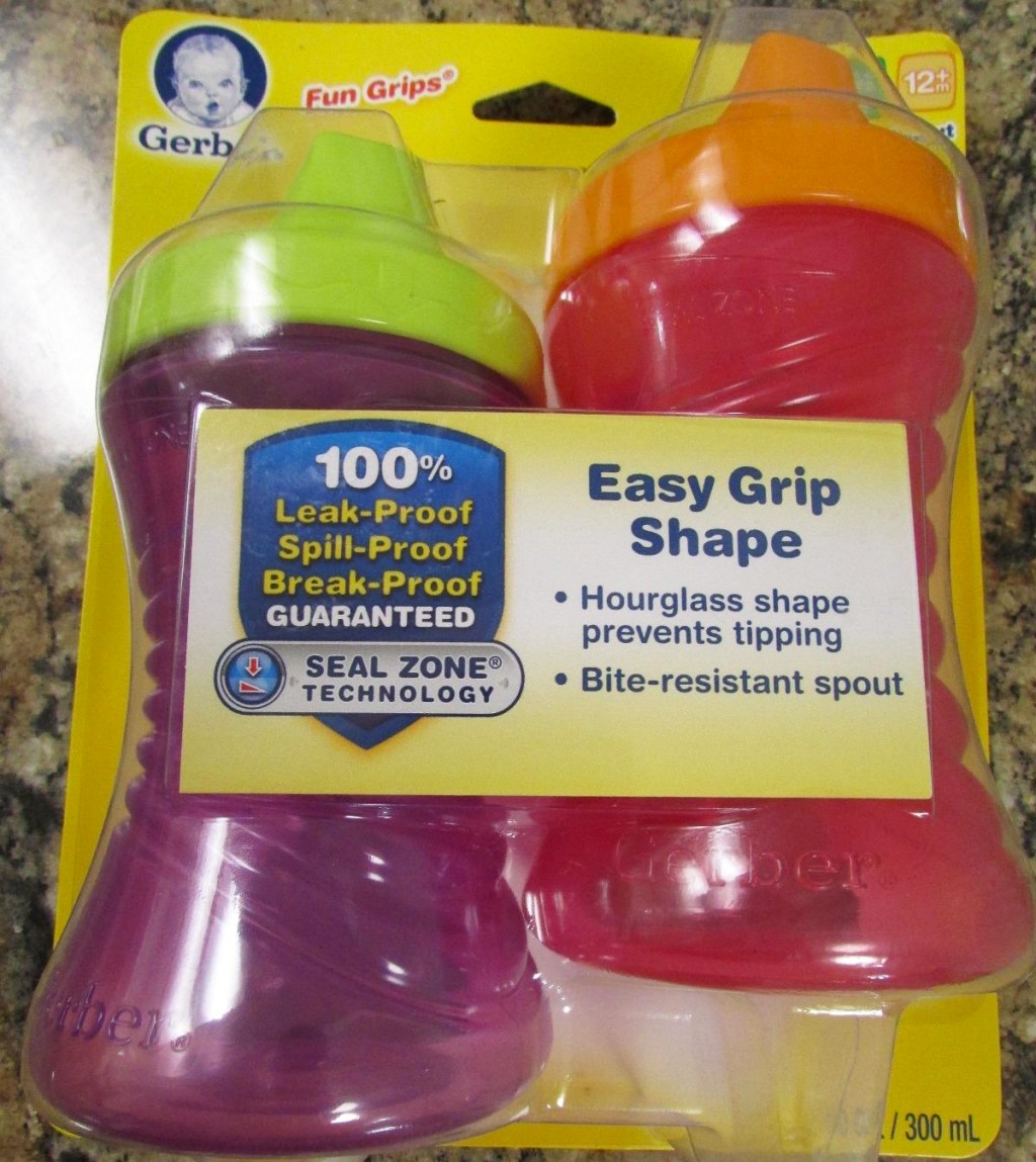 Gerber Graduates Fun Grips Sippy Cup 2-Pack