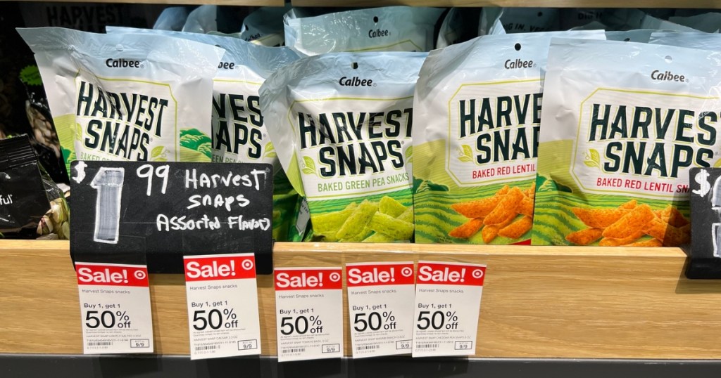 Harvest Snaps Baked Veggie Snacks 3oz