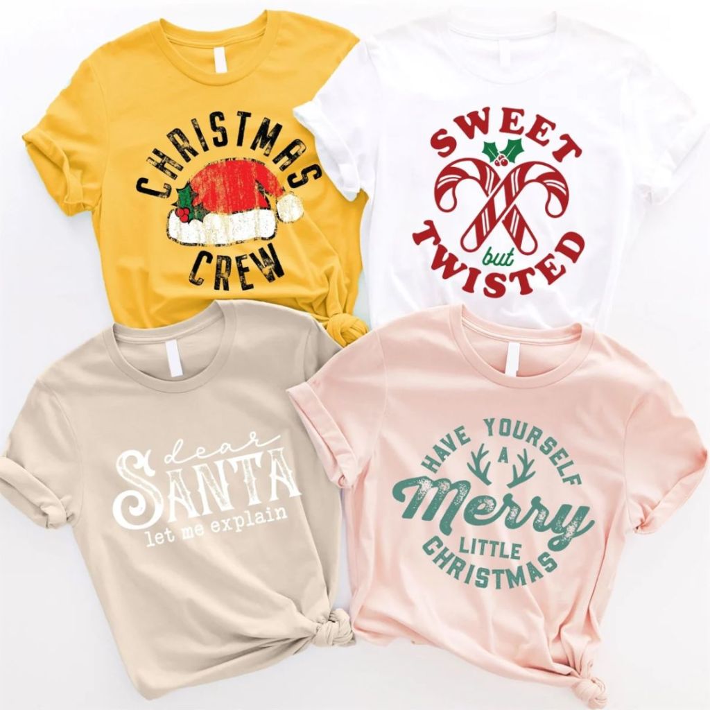 Santa Let Me Explain Graphic Tees Christmas Tees from Jane.online