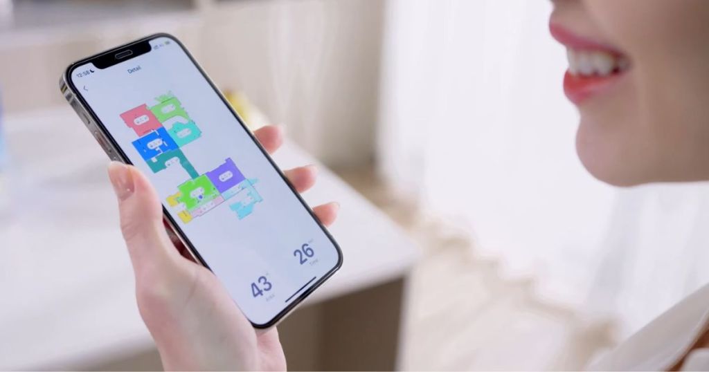 Lubluelu Robot Vacuum app and zones