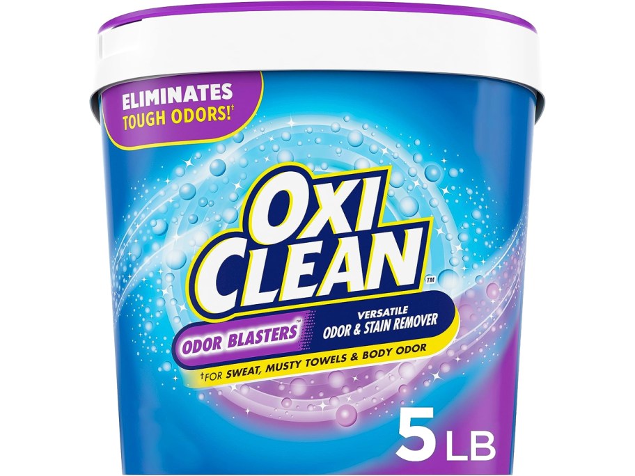 container of OxiClean Odor Blasters powder