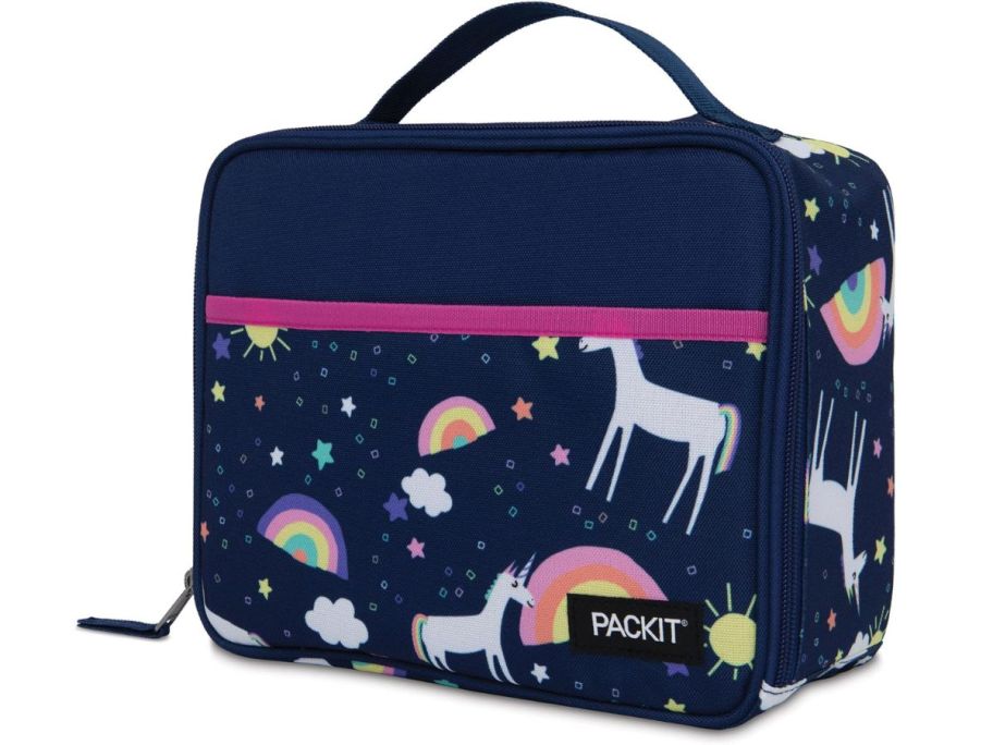 PackIt Freezable Lunch Box Cooler in Unicorn Print