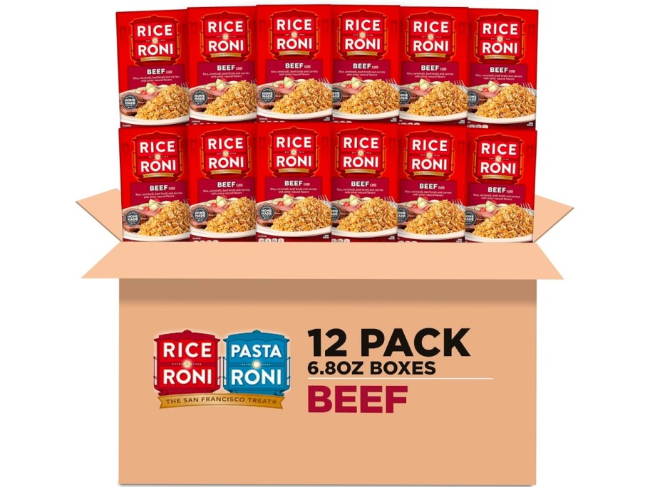 Rice-a-Roni Beef 6.8oz Box 12-Pack