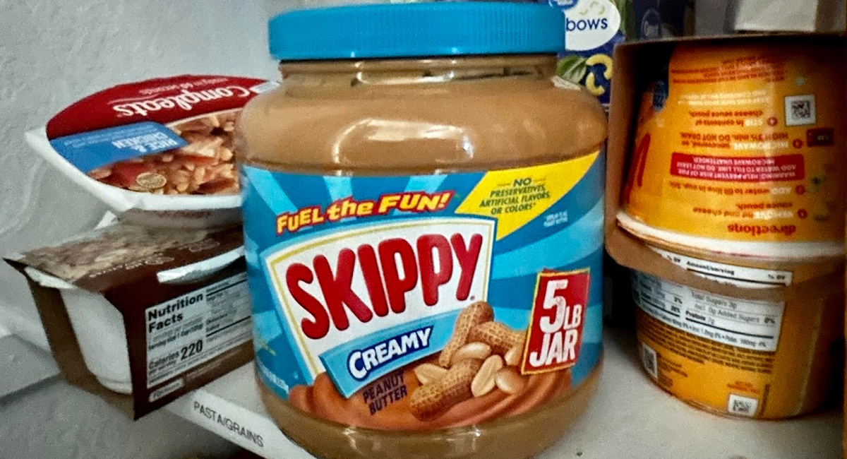 SKIPPY Peanut Butter HUGE 5-Pound Jar Only $7.55 Shipped on Amazon