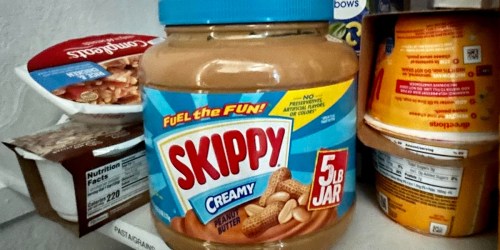 SKIPPY Peanut Butter HUGE 5-Pound Jar Only $7.55 Shipped on Amazon