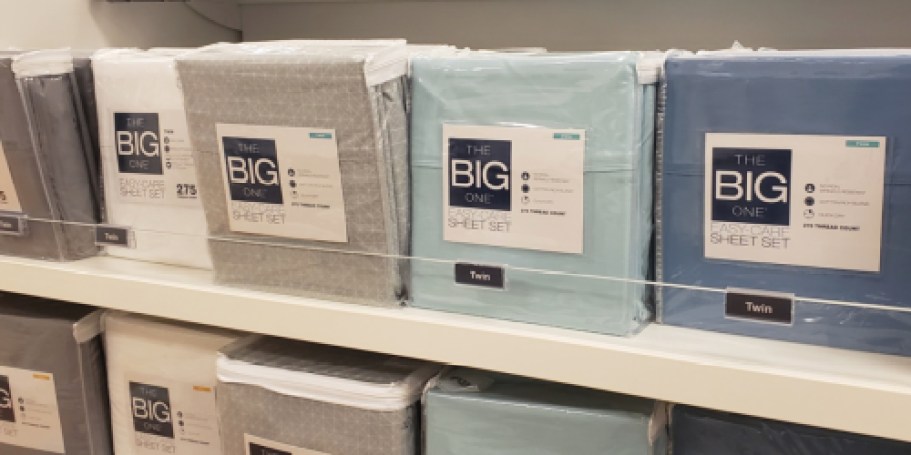 Kohl’s Big One Easy Care Sheets from $14.99 Shipped | Over 7K 5-Star Reviews!