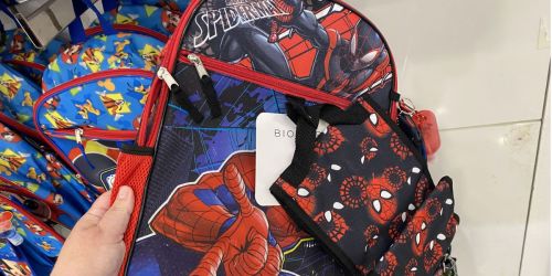 Character Backpack 5-Piece Sets Just $17.99 on Macys.online (Regularly $42)