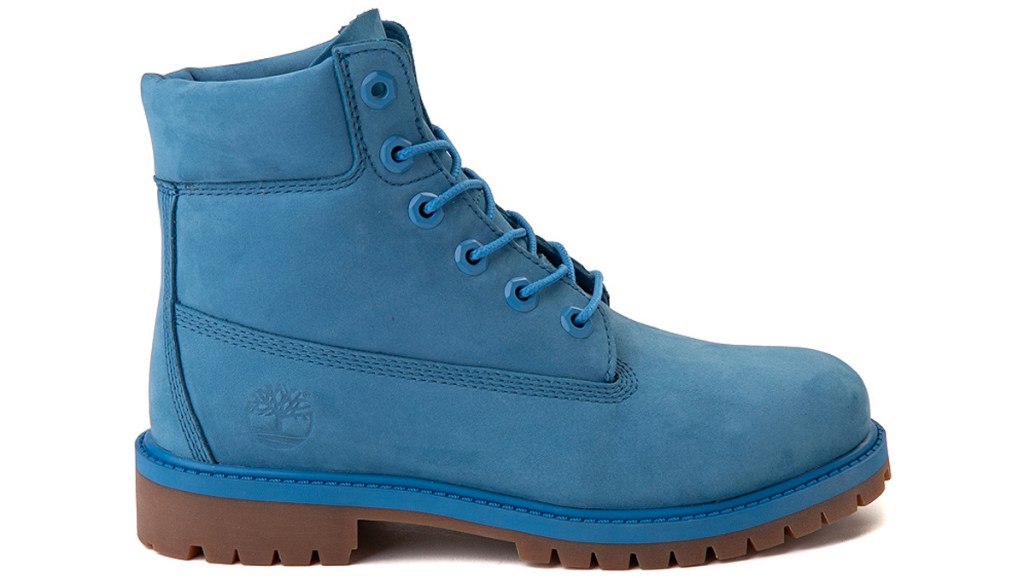 all blue timberland kids boot