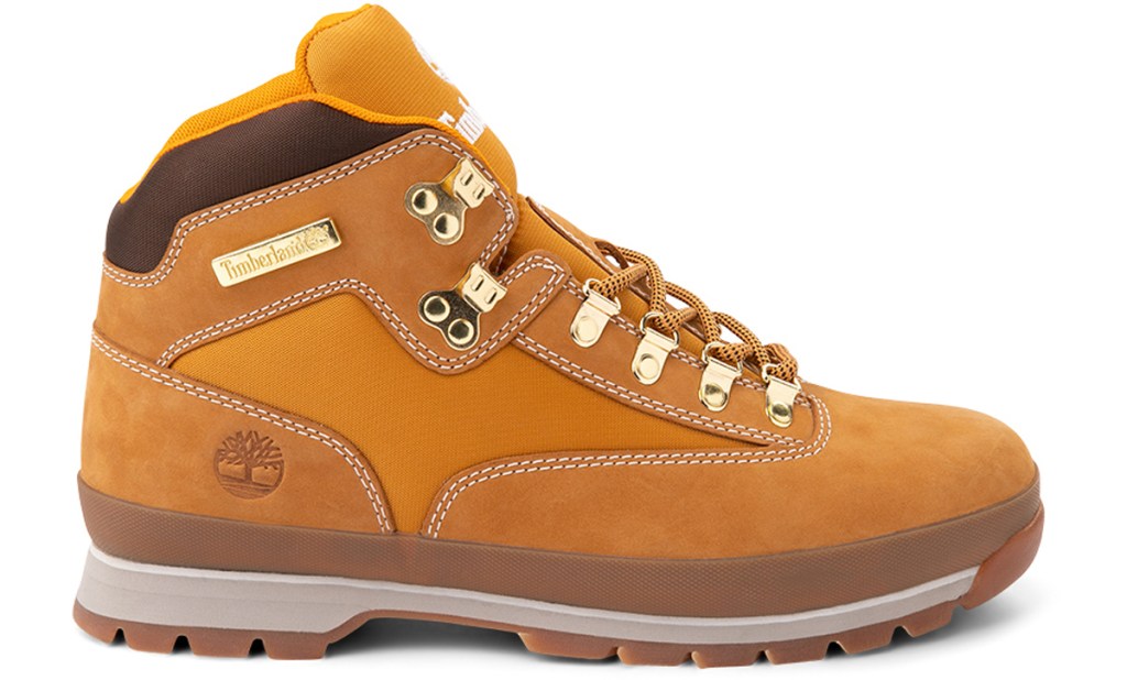 tan timberland hiking boot