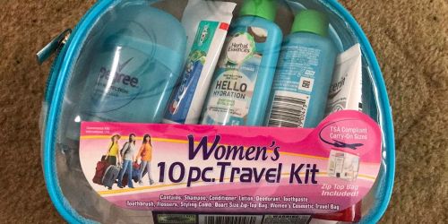 Women’s 10-Piece Herbal Essences Travel Kit Just $6.97 on Amazon | Includes TSA onlinepliant Products!