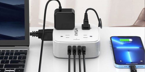 Surge Protector Power Strip Just $8.48 on Amazon | Over 26,000 5-Star Reviews