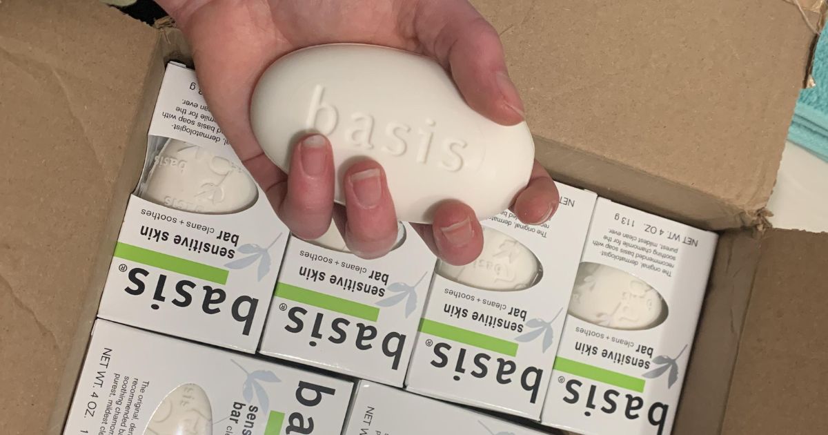 Basis Bar Soap for Sensitive Skin 12-Pack Only $10.41 Shipped on Amazon (Just 86¢ Each)