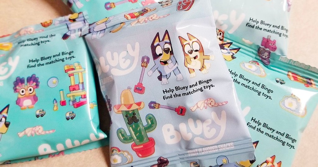 bluey fruit snacks packs