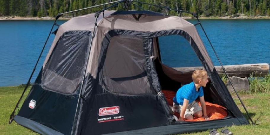 Coleman 4-Person Instant Tent Only $44 Shipped on Walmart.online (Reg $185)