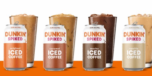 New Dunkin’ Drinks | Spiked Iced Coffees & Teas onlineing Soon