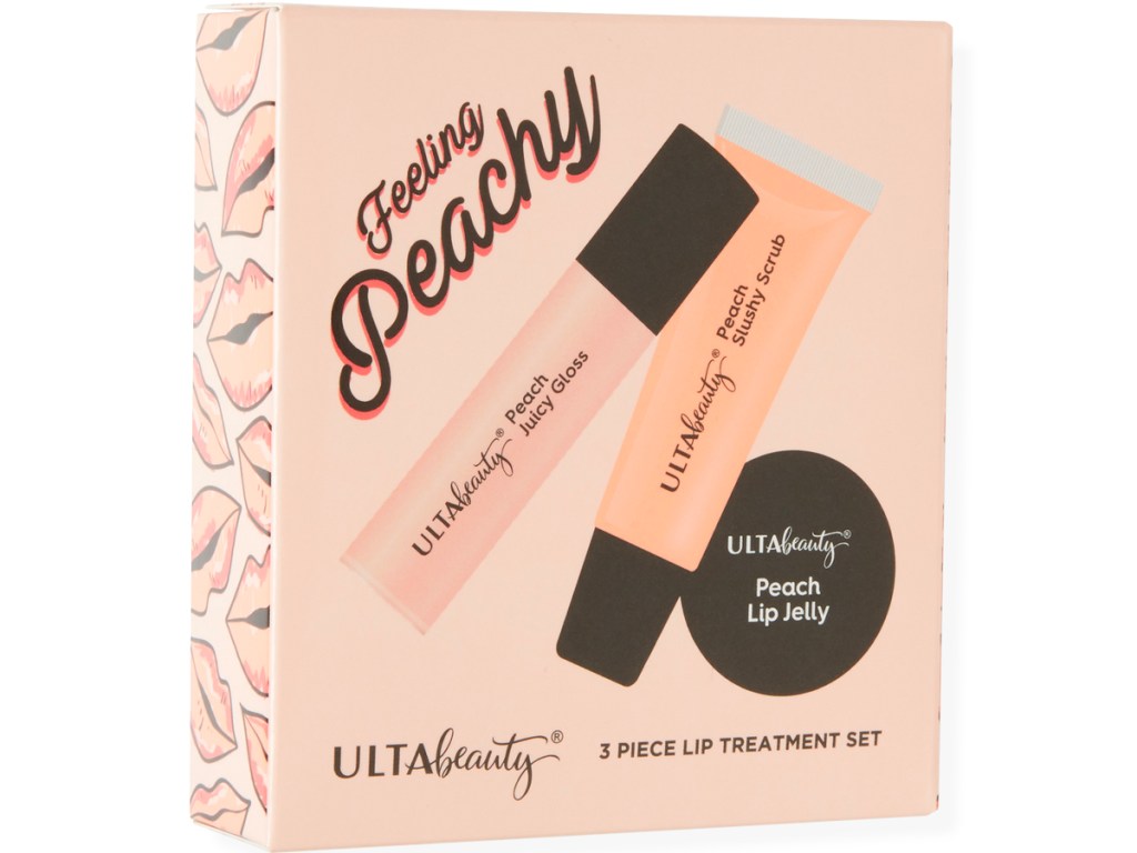 feeling peachy lip treatment set