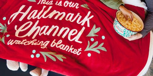 Free Shipping on ANY Hallmark.online Order | Oversized Blanket Only $35.99 Shipped