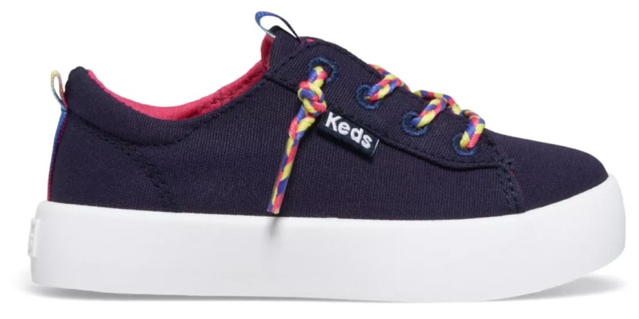 navy kids shoes