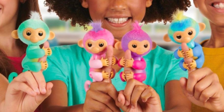 Fingerlings Interactive Baby Monkey Toy Only $9.99 on Amazon