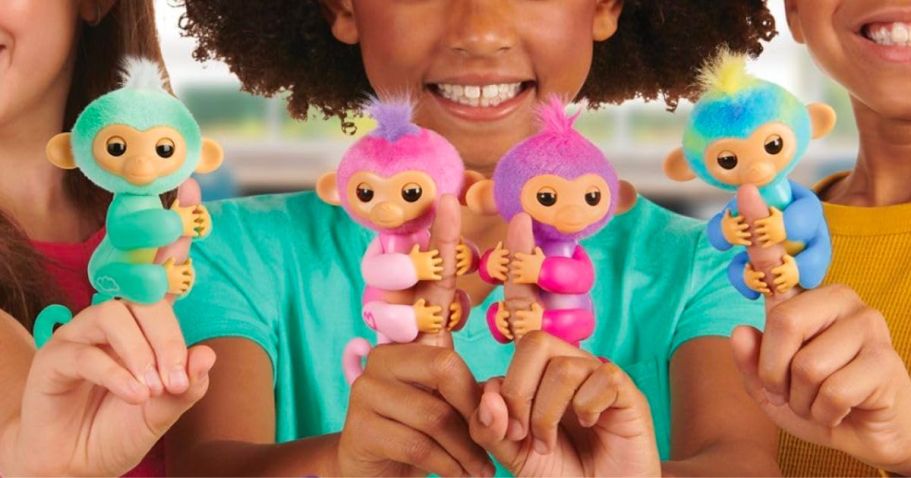 Fingerlings Interactive Baby Monkey Toy Only $9.99 on Amazon