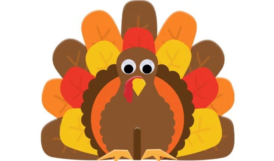 a turkey centerpiece from november 2024 JCPenney kids zone activity