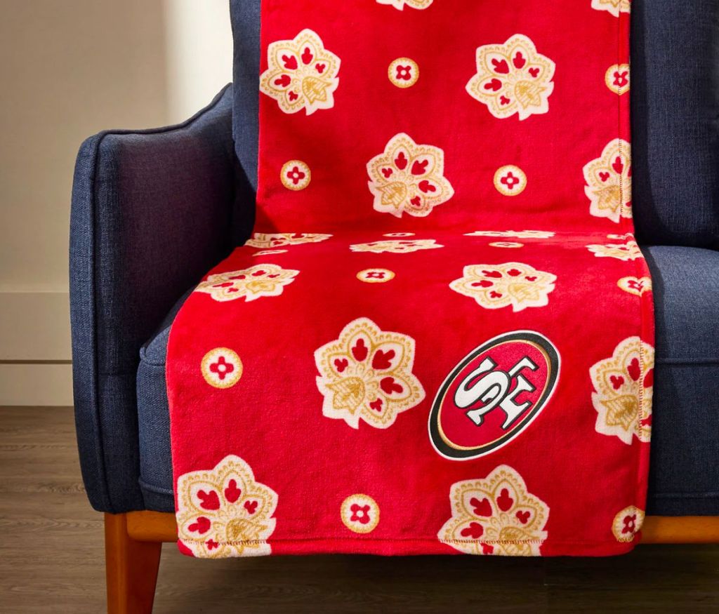 vera bradley san fran 49ers thro