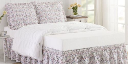 The Pioneer Woman 3-Piece Bed Skirt & Sham Set Only $10 on Walmart.online (Reg. $35)