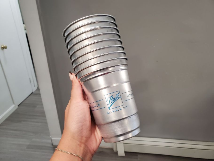 Recyclable Ball Aluminum Cups 24-Pack Only $11.99 on Target (Step Aside, Red Plastic Cups!)