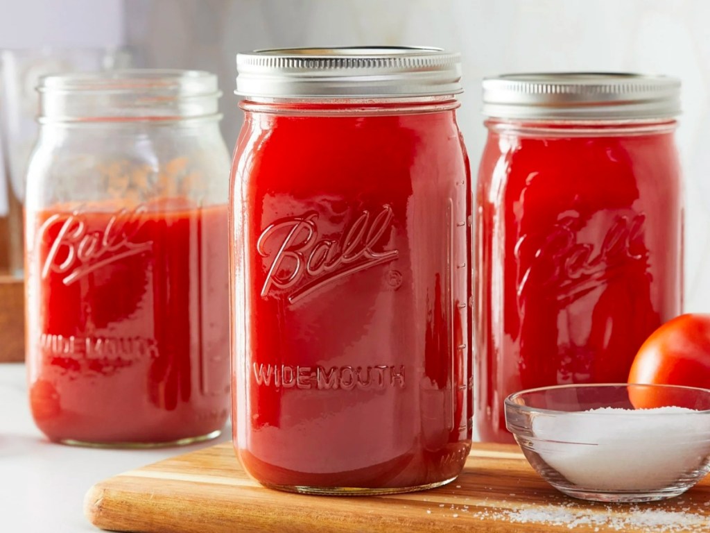 Ball Wide Mouth 32oz Mason Jars with Lids