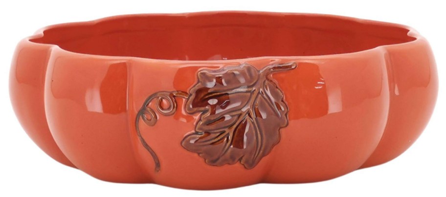 Celebrate Together Fall Pumpkin Serving Bowl