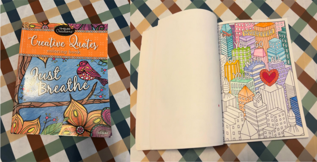 Cra-Z-Art Creative Quotes Coloring Book