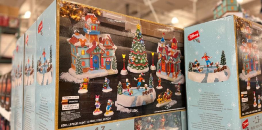 The Disney Christmas Village is Back at Costco (Won’t Last Long!)