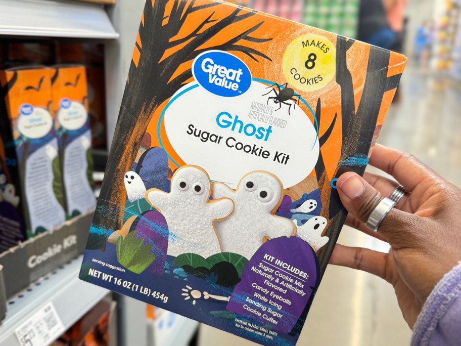 Great Value Ghost Sugar Cookie Kit