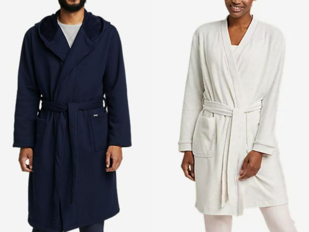 Eddie Bauer Men's and Women's Robes