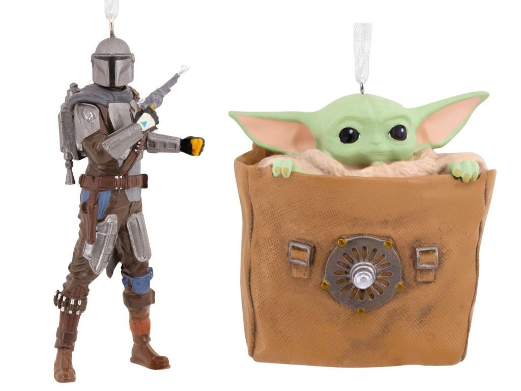 Hallmark Ornaments Mandalorian and Grogu