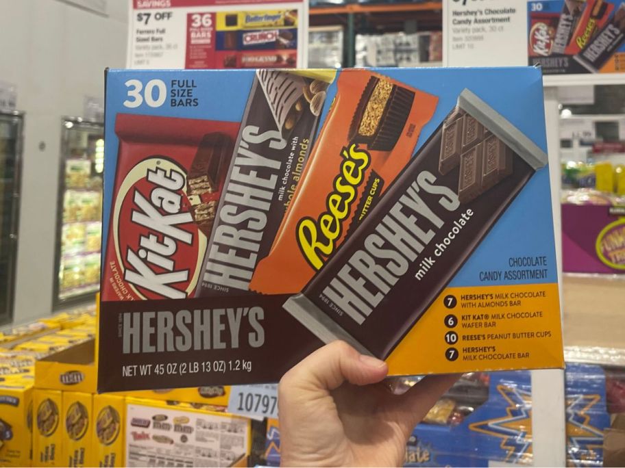 Hershey's Variety Pack Full Size Bars 30-Count costco