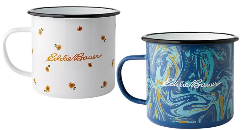 Eddie Bauer EB 24oz Enamel Mugs