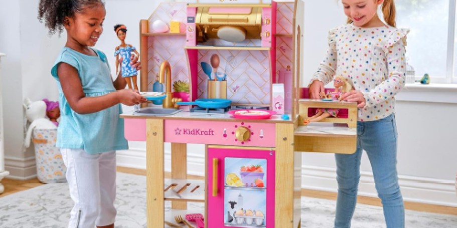 KidKraft Barbie Kitchen Only $44.96 Shipped on Amazon (Reg. $80) – Includes Color-Changing Foods