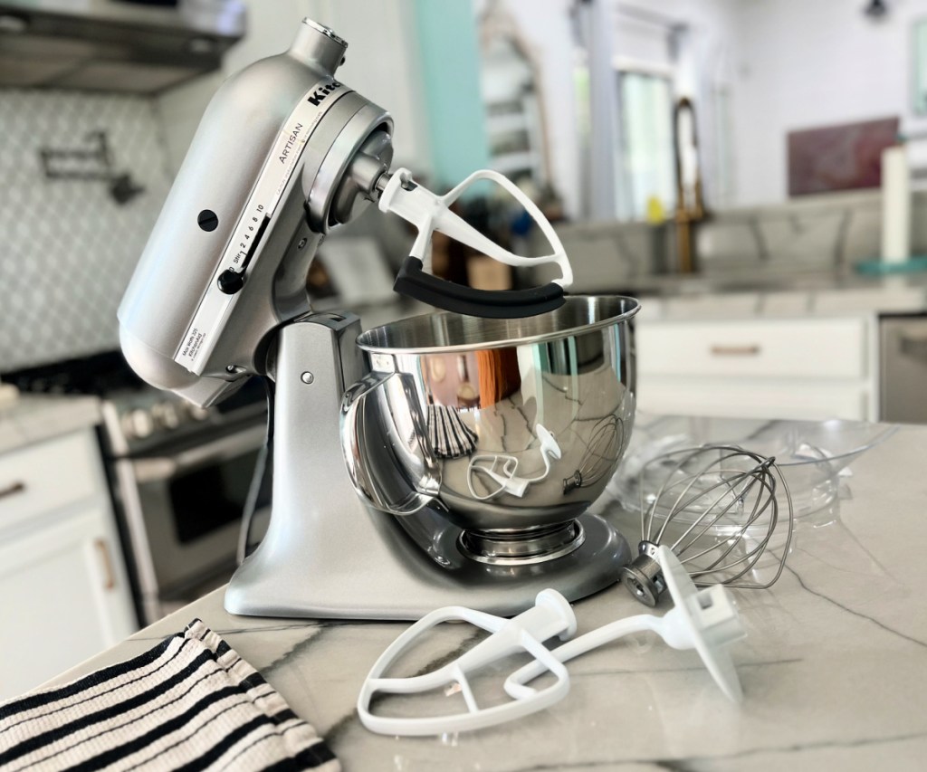 A KitchenAid Artisan Mixer from QVC