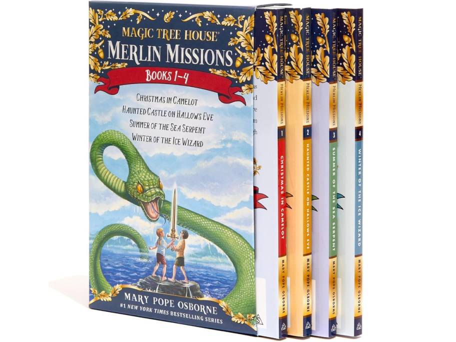 Magic Tree House Merlin Missions Books 1-4 Boxed Set