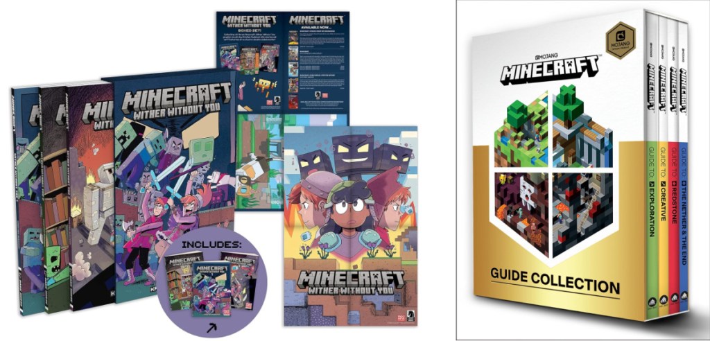 Minecraft book sets