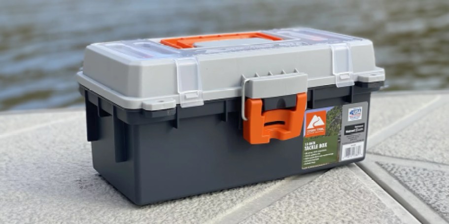 Ozark Trail Tackle Box Only $5 on Walmart.online (Reg. $12) | Use for Makeup, Crafts, & More