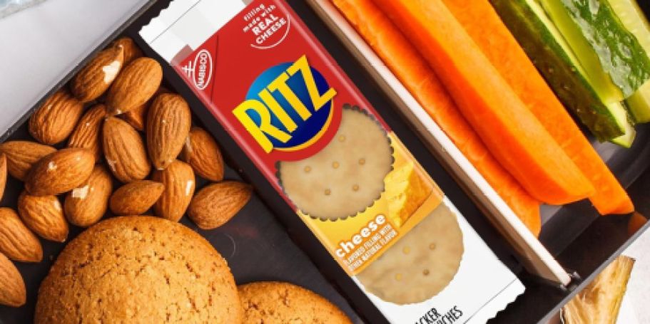 Ritz Sandwich Crackers Snack Packs 20-Count Only $5.59 Shipped on Amazon (Just 28¢ Per Pack)