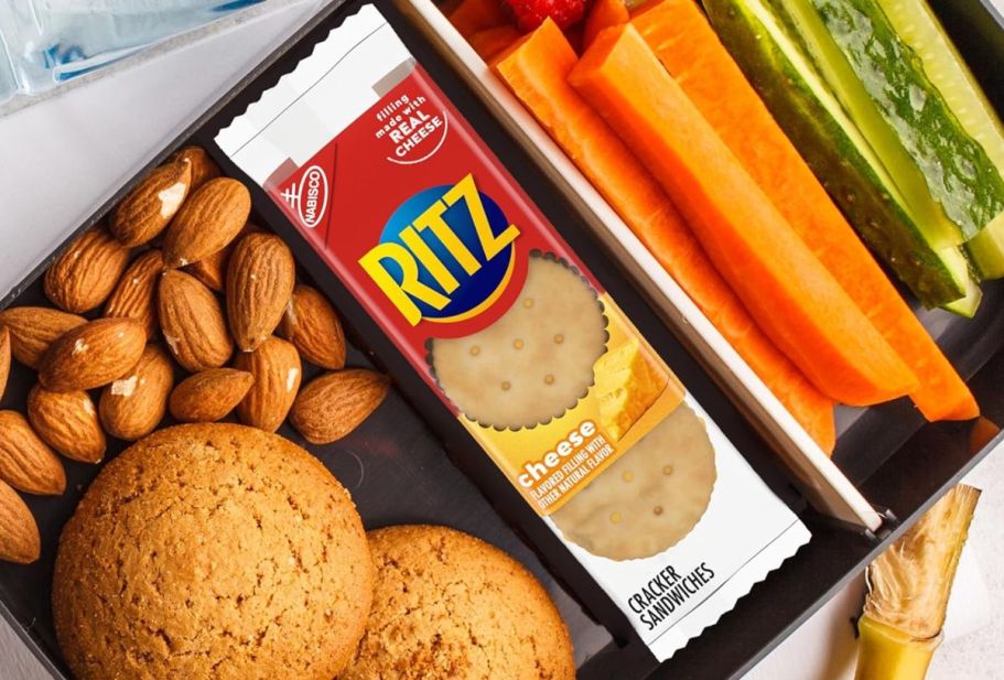 Ritz Sandwich Crackers Snack Packs 20-Count Only $5 Shipped on Amazon (Just 25¢ Per Pack)