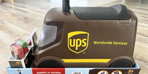 Radio Flyer UPS Delivery Truck Ride-On Toy Only $19.99 on Target.online (Reg. $40)