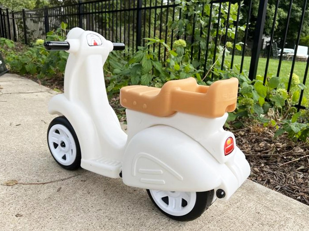 view of back of step2 scooter