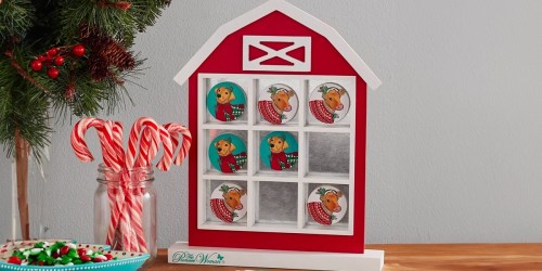 The Pioneer Woman Holiday Barn Tic-Tac-Toe Game Only $7.49 on Walmart.online (Reg. $15)