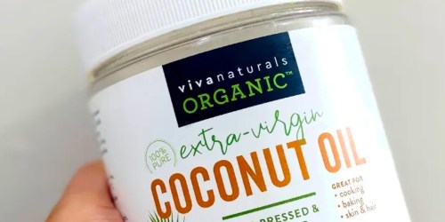 Viva Naturals Coconut Oil 16oz Container Only $8 Shipped on Amazon