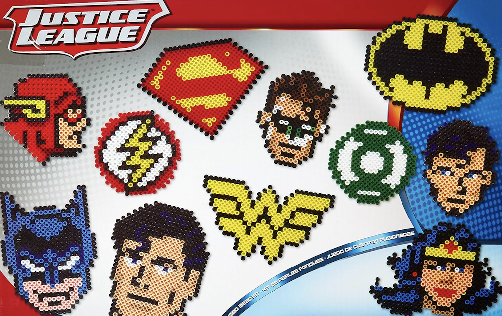 Justice League Perler beads 