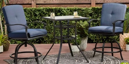 Mainstays Bistro Patio Set Only $178 Shipped on Walmart.online (Regularly $446)